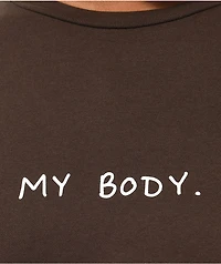 Melodie My Body Dark Brown T-Shirt
