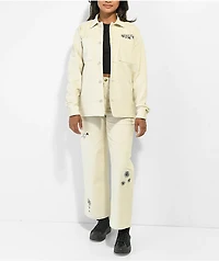 Melodie Out Of My Way Natural Corduroy Shirt Jacket