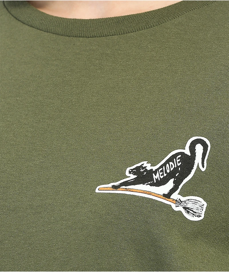 Melodie Witch Season Green Long Sleeve T-shirt