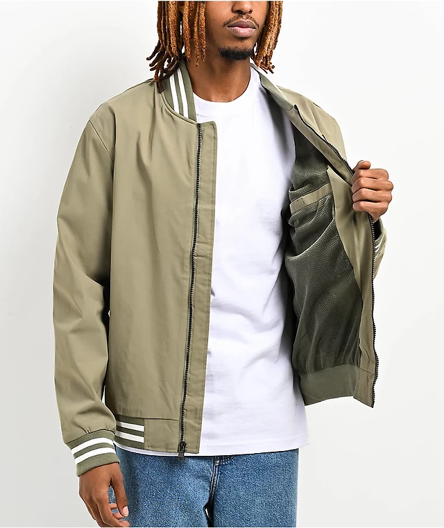 Members Only Green Bomber Jacket Liberty Center