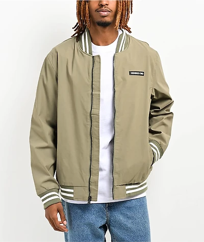 Members Only Green Bomber Jacket