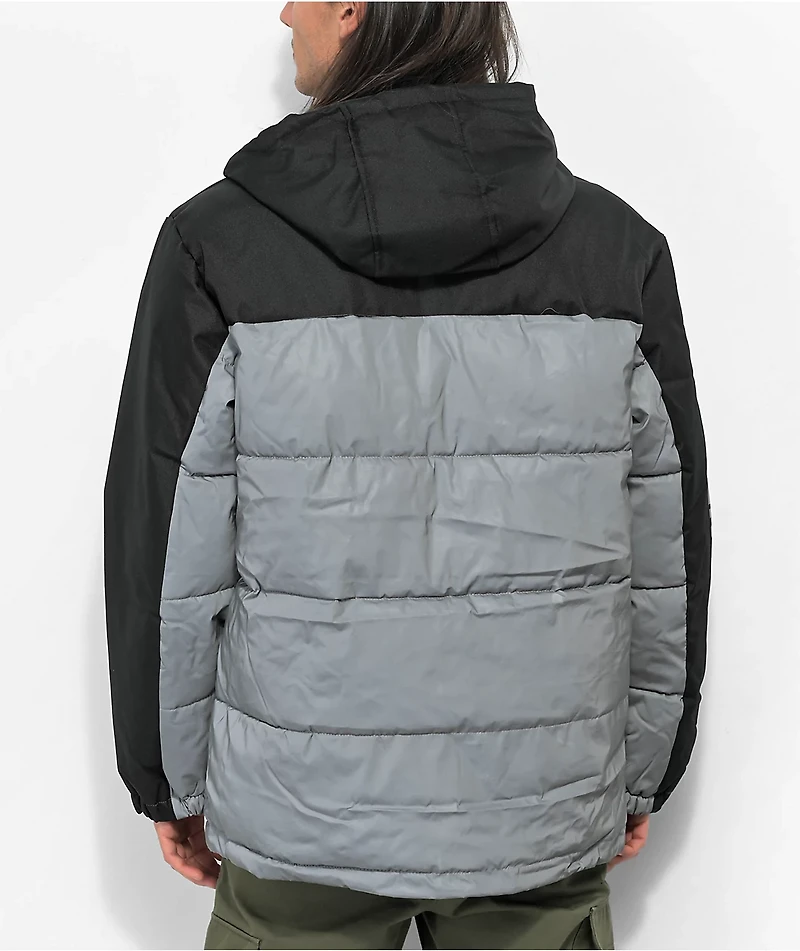 Members Only Reflective Split Puffer Jacket