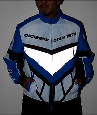 Members Only Speed Blue Racing Jacket
