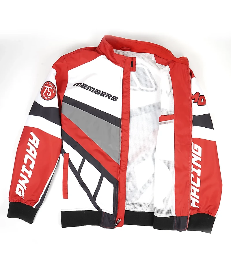 Members Only Speed Racing Red Jacket