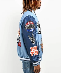 Members Only Tigers Blue Letterman Jacket