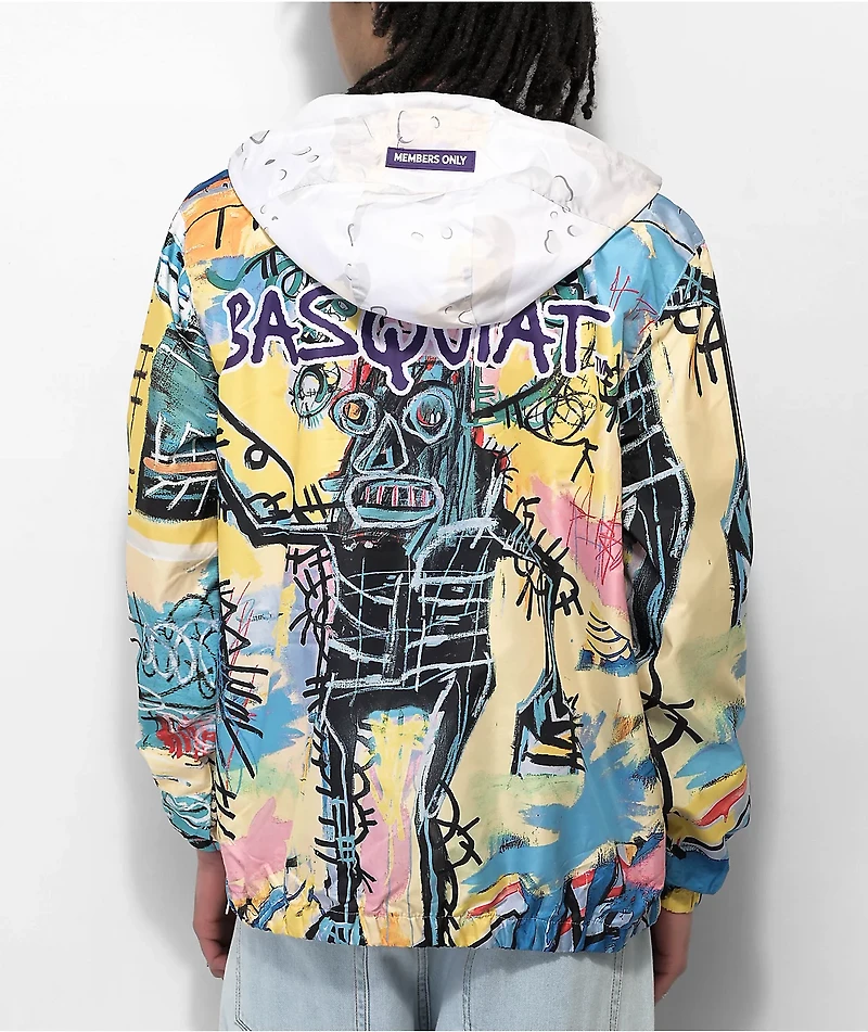 Members Only x Basquiat Multi Anorak Jacket