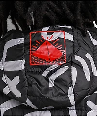 Members Only x Keith Haring Reversible Puffer Jacket