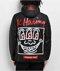 Members Only x Keith Haring Reversible Puffer Jacket