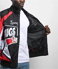 Members Only x Looney Tunes Black & Red Racing Jacket