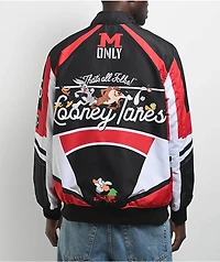 Members Only x Looney Tunes Black & Red Racing Jacket