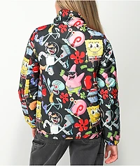 Members Only x Nickelodeon Hi-Shine Yellow Puffer Jacket