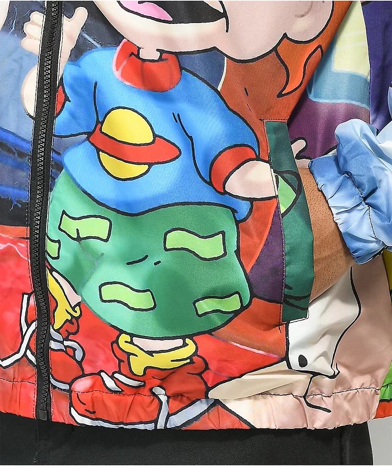 Members Only x Nickelodeon Rugrats Multi Windbreaker Jacket