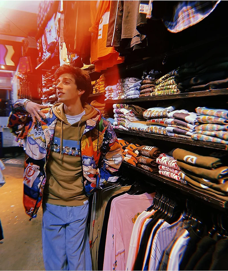 Members Only x Nickelodeon Rugrats Multi Windbreaker Jacket