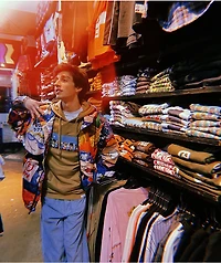 Members Only x Nickelodeon Rugrats Multi Windbreaker Jacket