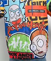 Members Only x Rick And Morty Windbreaker Jacket