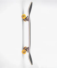 Meow Big Cat Checker Twist 8.25" Skateboard Complete