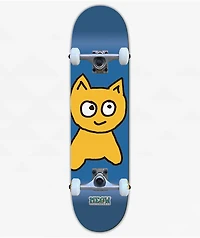 Meow Big Cat Navy 8.25" Skateboard Complete