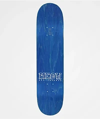 Meow Big Cat Purple 7.75" Skateboard Deck