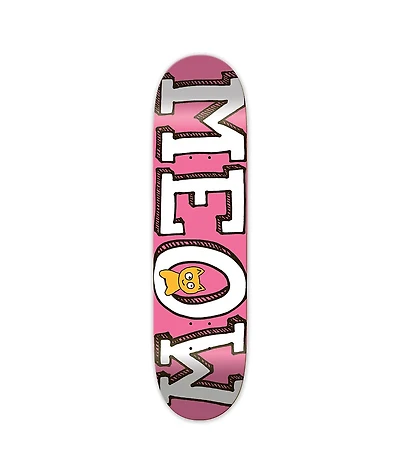 Meow Logo 7.75" Skateboard Deck
