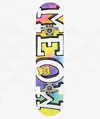 Meow Logo Tie Dye 7.5" Skateboard Complete