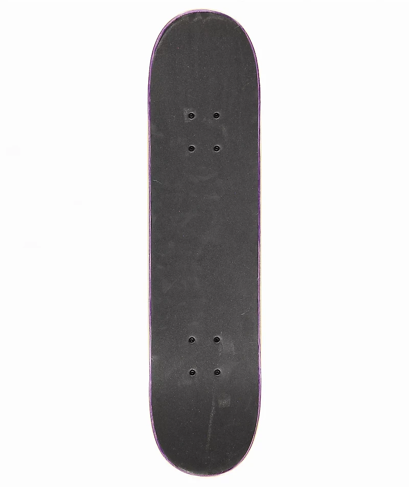 Meow Pink Big Cat 7.25" Soft Top Skateboard Complete