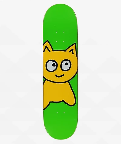 Meow Skateboards Green Big Cat 8.0" Skateboard Deck
