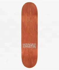 Meow Skateboards Green Logo 8.25" Skateboard Deck