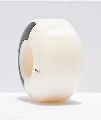Mercer 53mm 99a Black & White Skateboard Wheels