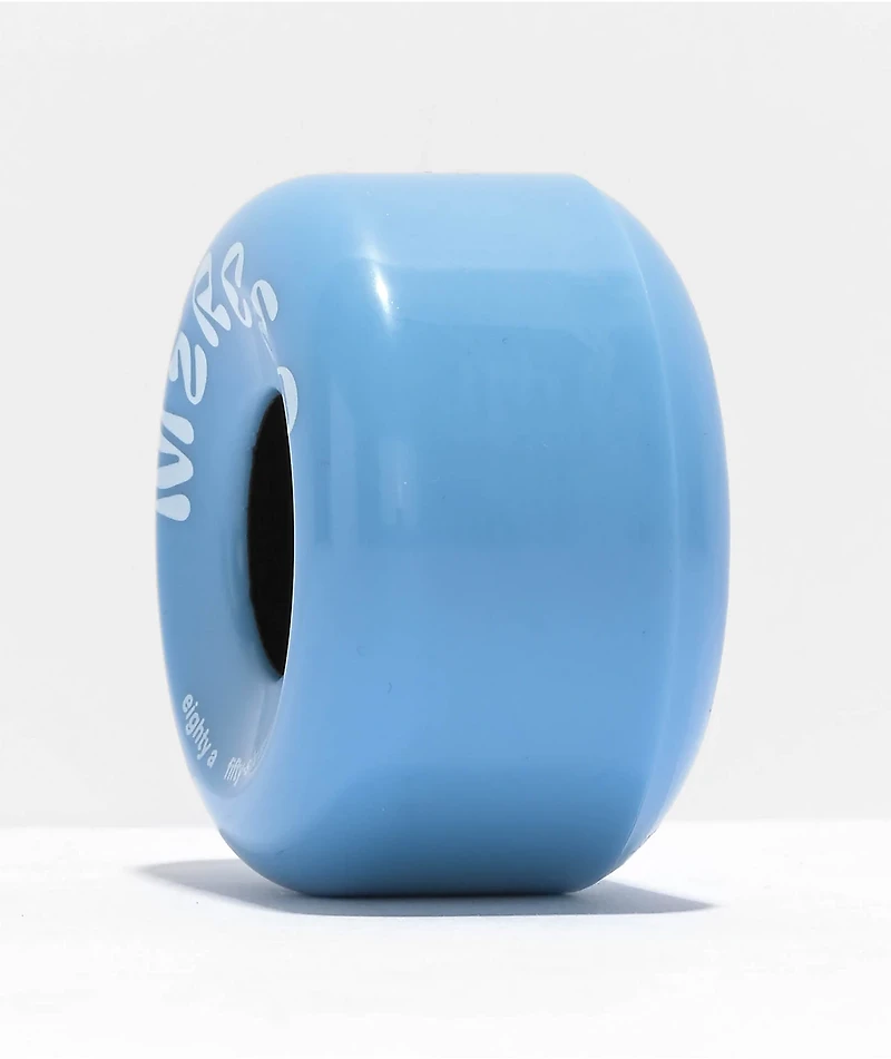 Mercer 56mm 80a Opaque Blue Cruiser Skateboard Wheels