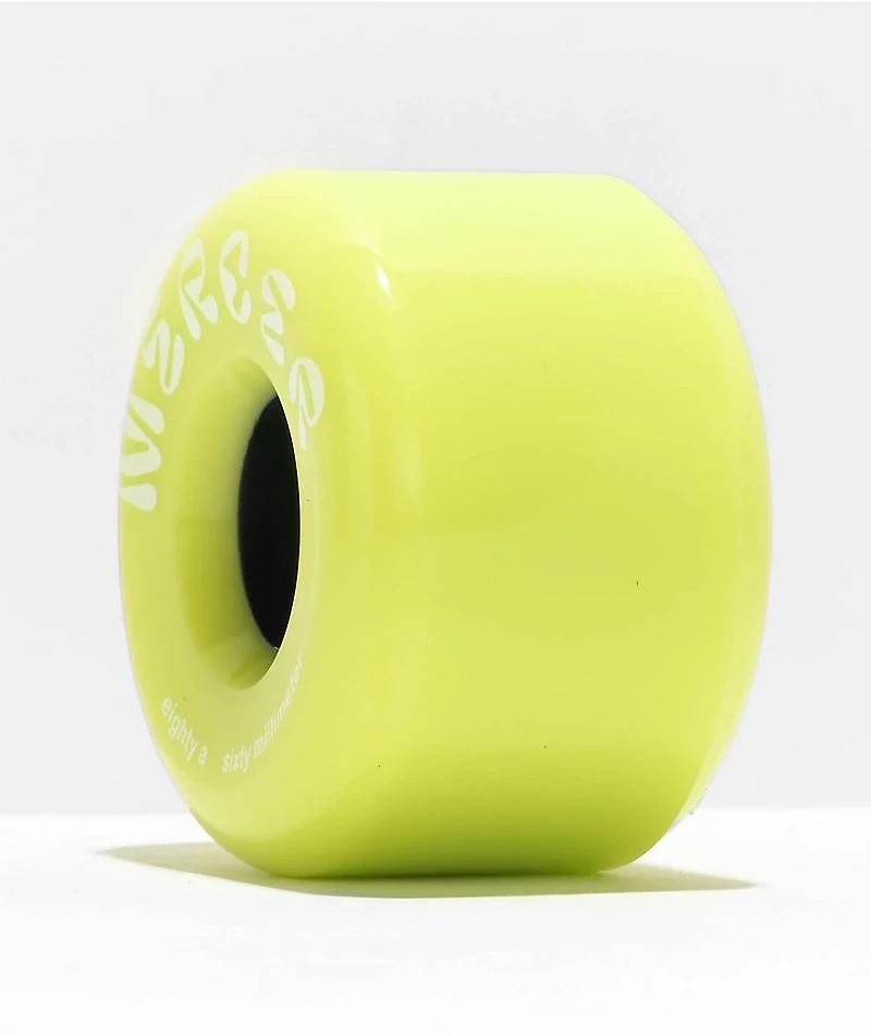 Mercer 60mm 80a Avocado Green Cruiser Skateboard Wheels