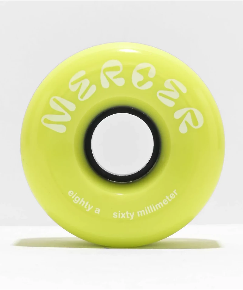 Mercer 60mm 80a Avocado Green Cruiser Wheels