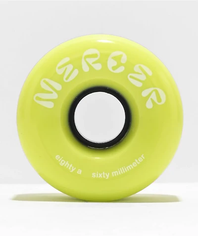 Mercer 60mm 80a Avocado Green Cruiser Wheels