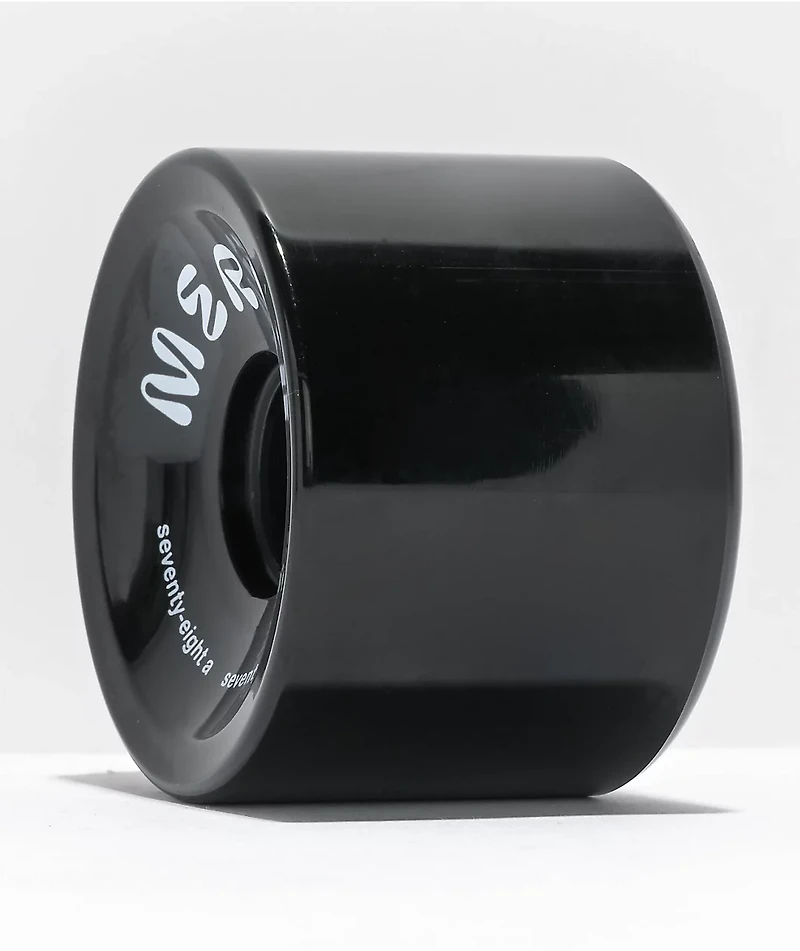 Mercer 70mm 80a Black Longboard Wheels