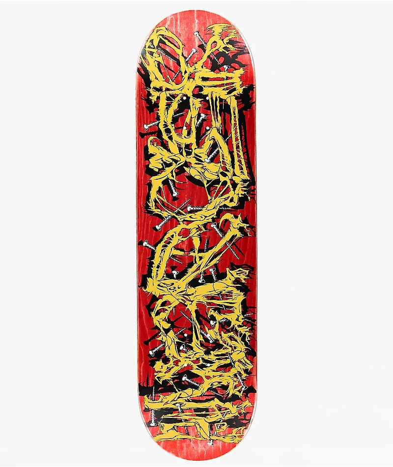 Mercer Body Parts Script 8.5" Skateboard Deck