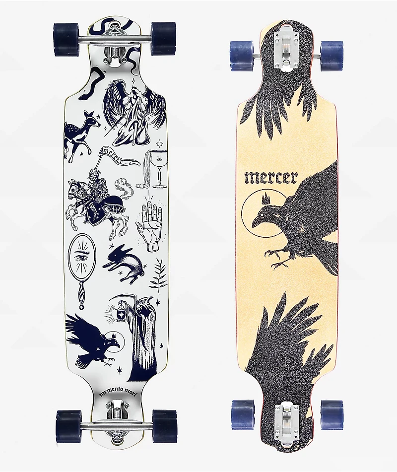 Mercer Memento Mori 38" Drop Through Longboard Complete