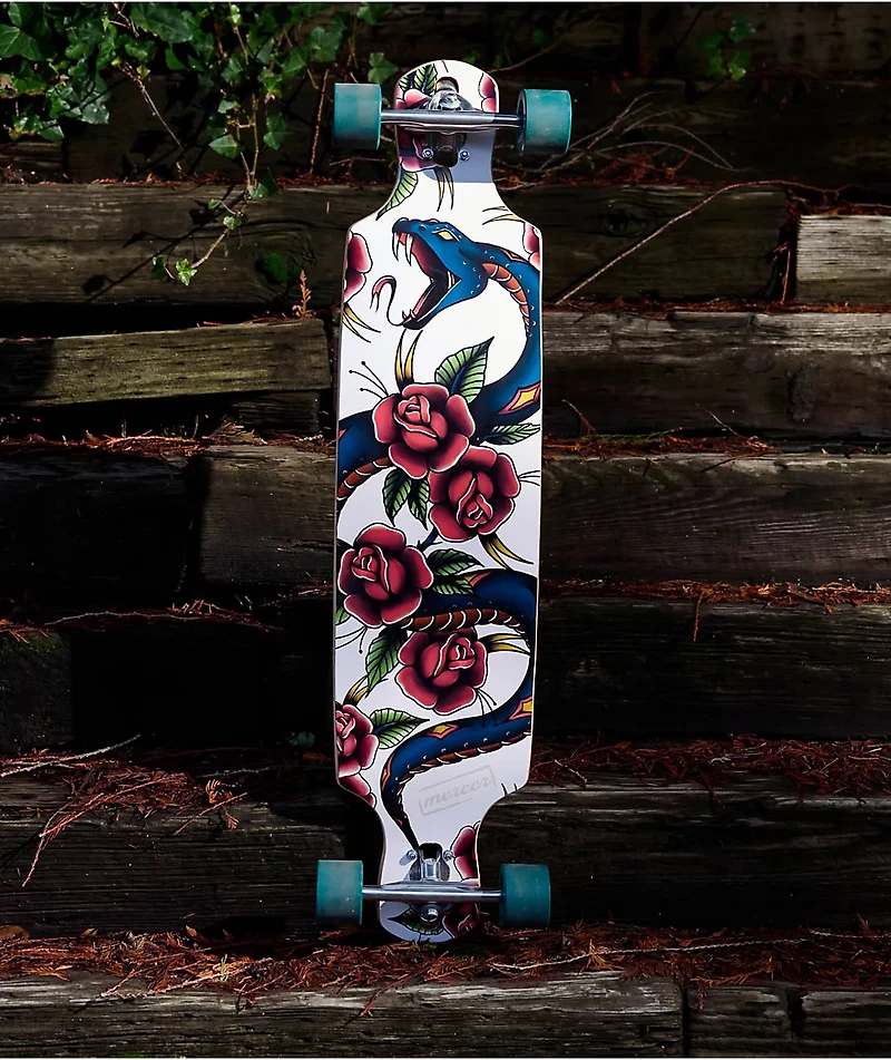 Mercer SSSnek 40" Drop Through Longboard Complete