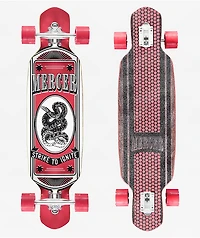 Mercer Strike To Ignite 35" Drop Through Longboard Complete