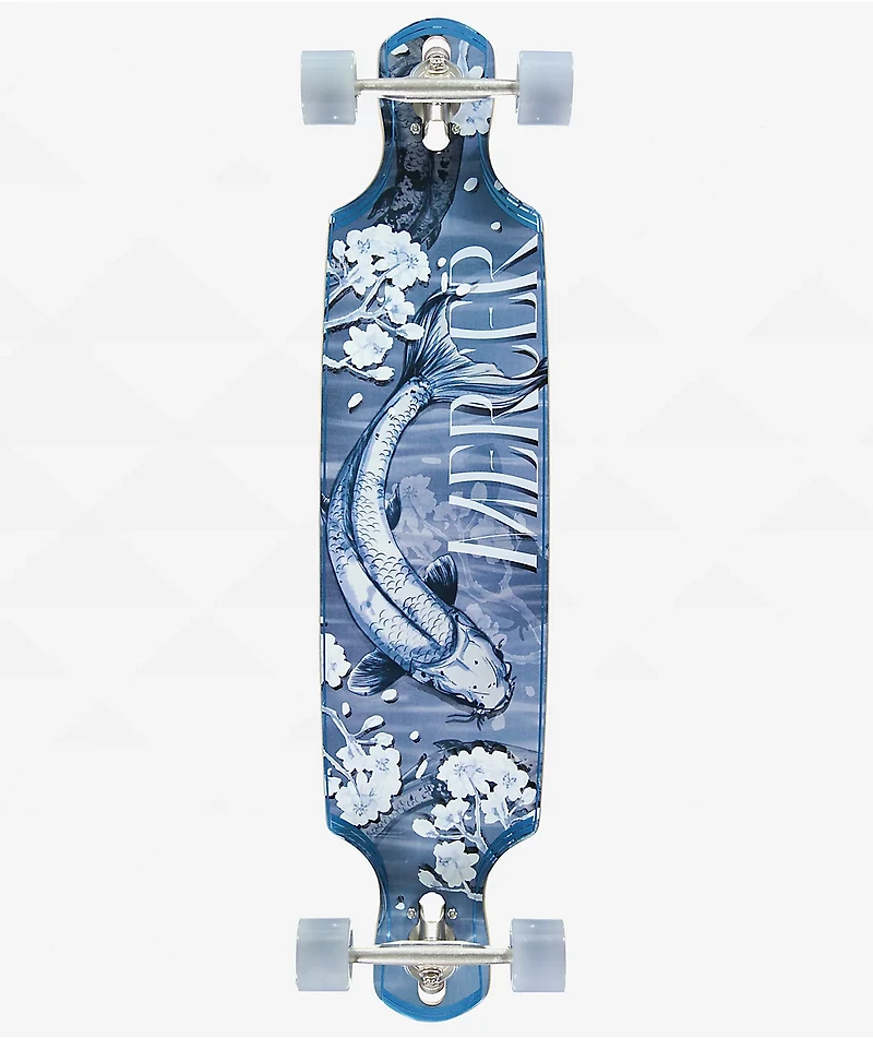Mercer Tonal Koi 40" Drop Through Longboard Complete