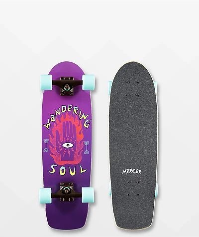 Mercer Wandering Soul 28" Cruiser Skateboard Complete