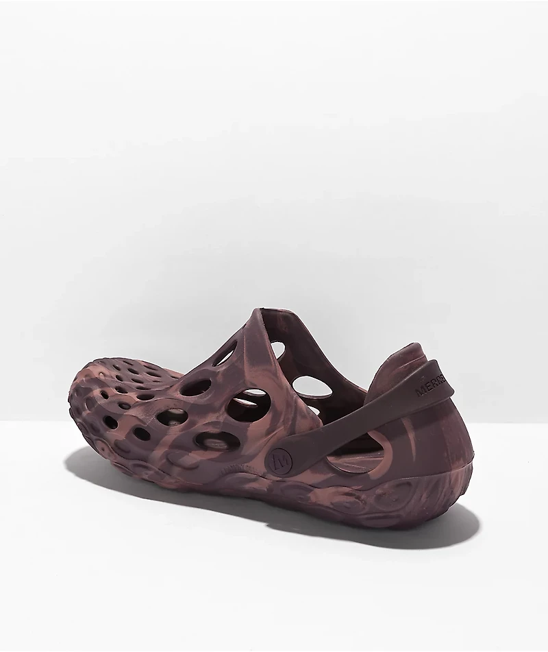 Merrell Hydro Moc Burgundy Clog Shoes