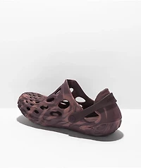 Merrell Hydro Moc Burgundy Clog Shoes