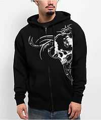 Metal Mulisha War Paint Black Zip Hoodie