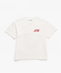 Midnight Organic Billiards White T-Shirt