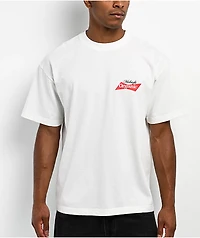 Midnight Organic Billiards White T-Shirt