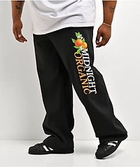Midnight Organic Citrus Black Sweatpants