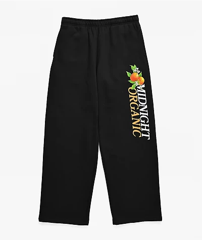 Midnight Organic Citrus Black Sweatpants