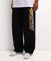 Midnight Organic Citrus Black Sweatpants