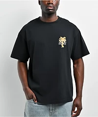 Midnight Organic Don't Panic Black T-Shirt