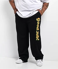 Midnight Organic Good Job! Black Sweatpants