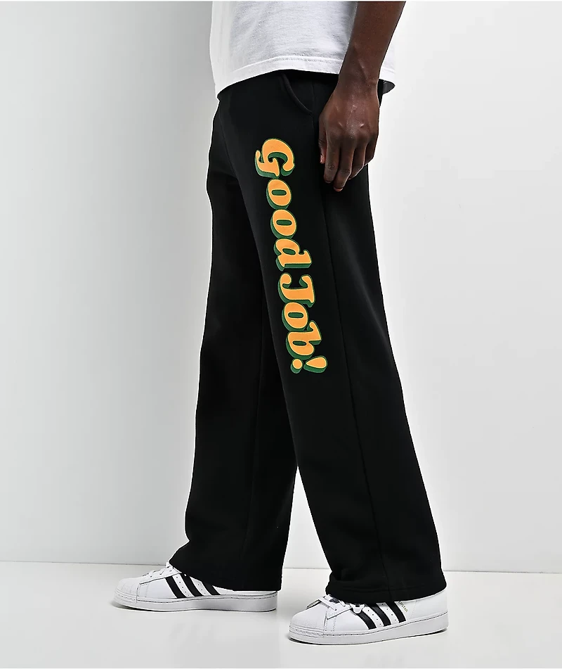 Midnight Organic Good Job! Black Sweatpants